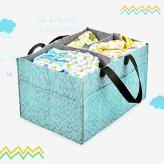 Super Bottoms Ikat Chevron Diaper Caddy