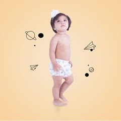 Snugkins - Snug Potty Training Pull-up Pants for Babies/ Toddlers/Kids . Reusable Potty Training Underwear for Girls and Boys . 100% Cotton. (Size 1, Fits 1 years - 2 years) - Pack of 2 - Kindergarten Tales