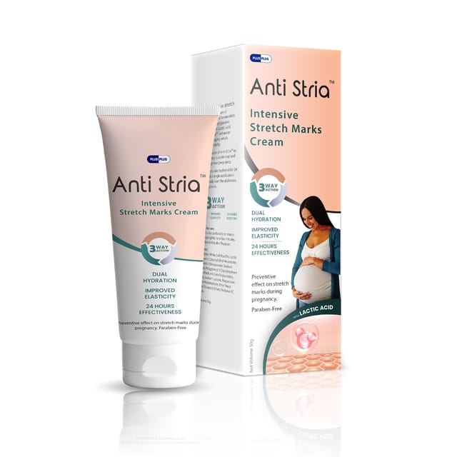 ANTI STRIA™ Stretch Marks Cream for Women & Pregnancy | Lactic Acid & Shea Butter | Once-a-Day Application | Recommended by 100+ OBGYNs & Dermatologists | Pregnancy-Safe, Retinol-Free